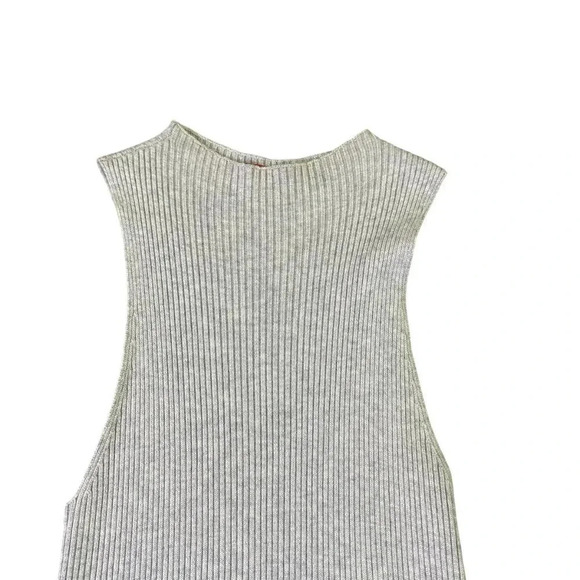 n:Philanthropy Reid Sleeveless Sweater Dress Cashmere Asymmetrical Size Medium - Picture 9 of 12